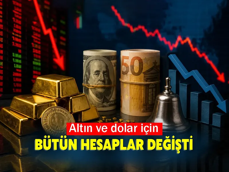 Altın ve dolar için bütün hesaplar değişti