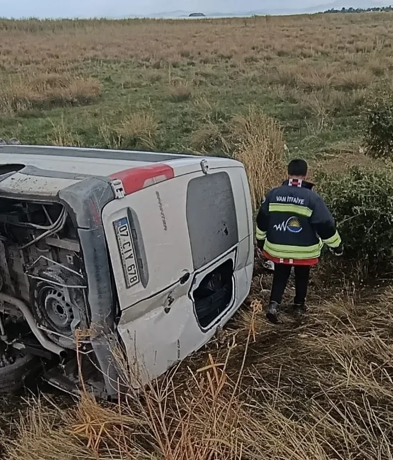 Van’da trafik kazası: 6 yaralı