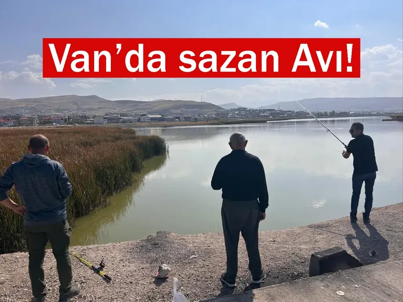 Van’da sazan Avı!