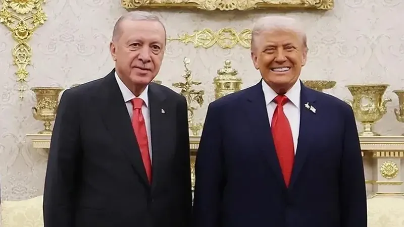 Cumhurbaşkanı Erdoğan ABD Başkanı Trump ile görüştü!