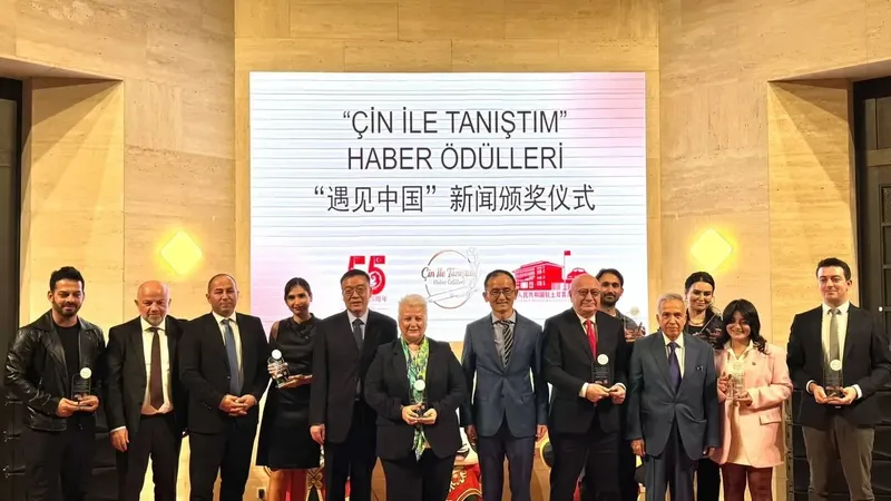 "Çin ile Tanıştım" Haber Ödülleri sahiplerini buldu