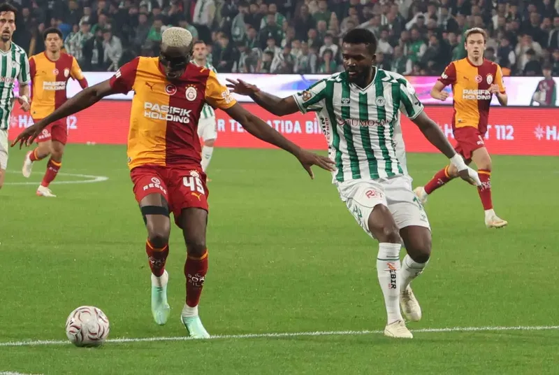 Galatasaray Konya'da farka koştu!