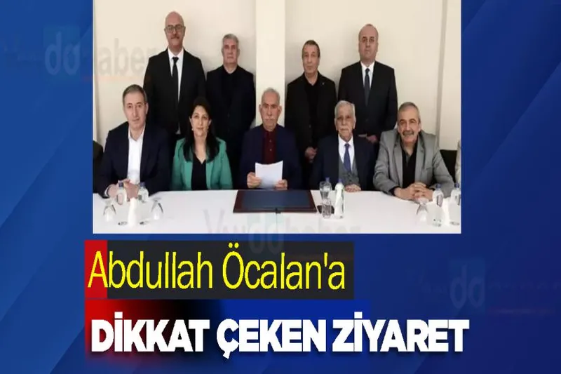 Abdullah Öcalan'a dikkat çeken ziyaret