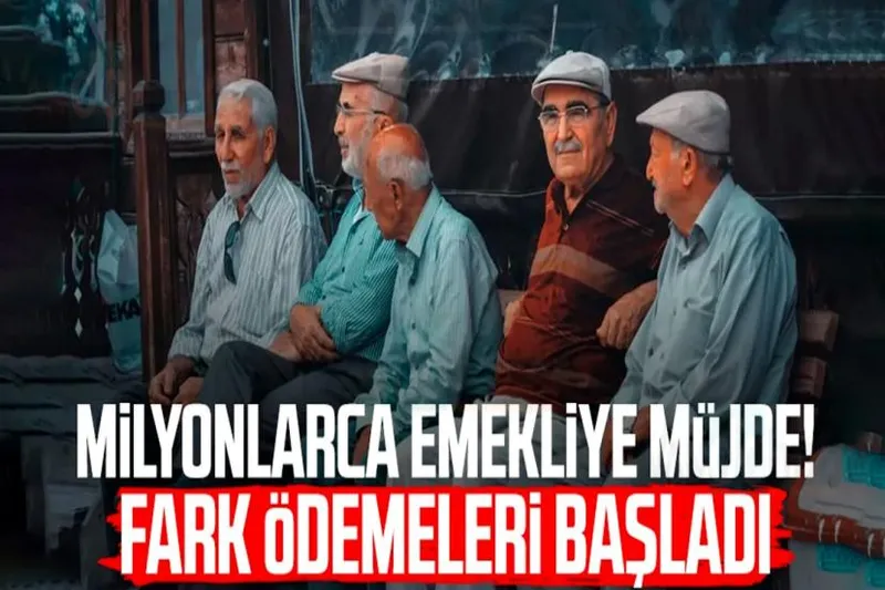 Milyonlarca Emekliye müjde!