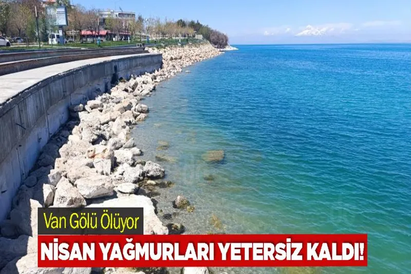 Nisan Yağmurları Yetersiz Kaldı! Van Gölü Ölüyor