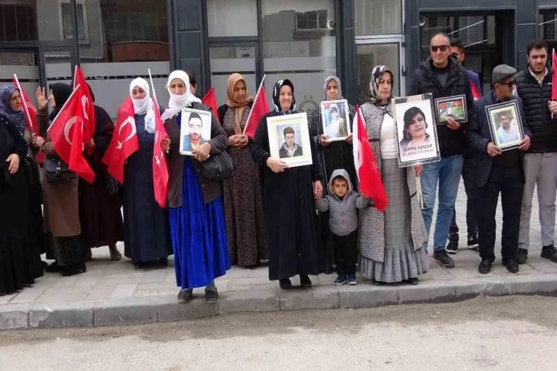 Vanlı annelerin evlat nöbeti 100’üncü haftasında