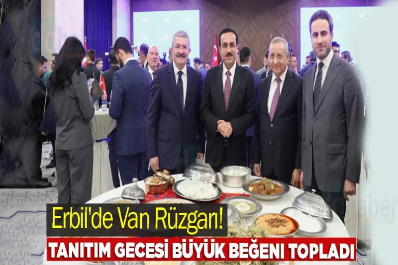 Erbil'de Van Esintisi! Tanıtım Gecesi Büyük Beğeni Topladı