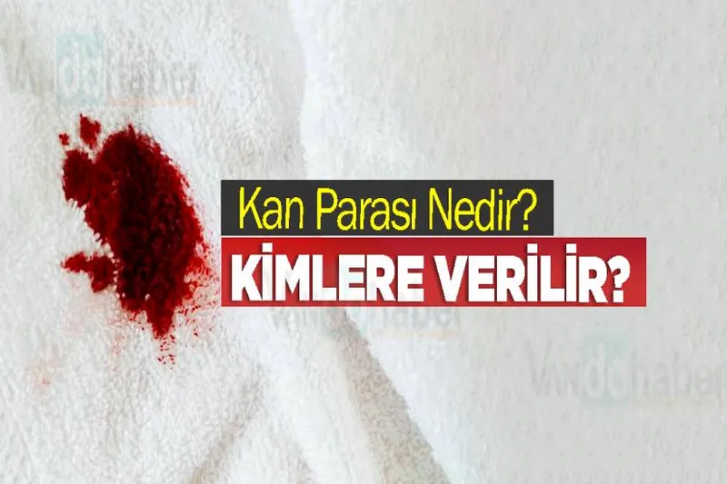 Kan Parası Nedir? Kimlere Verilir?