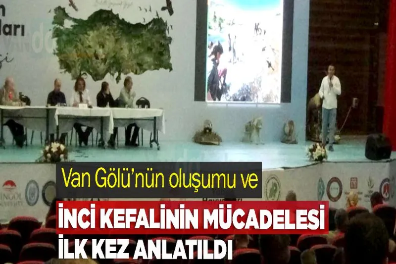 Van Gölü’nün oluşumu ve inci kefalinin mücadelesi ilk kez anlatıldı