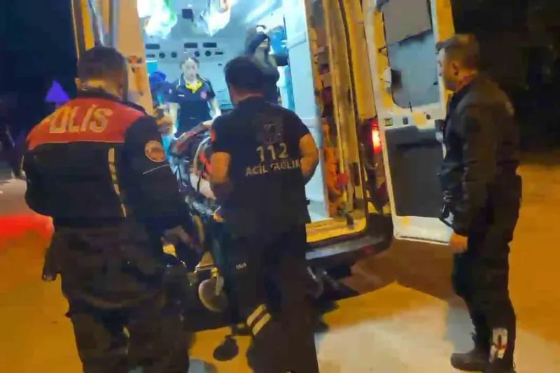Kavga ihbarına giden polislere köpek saldırdı!