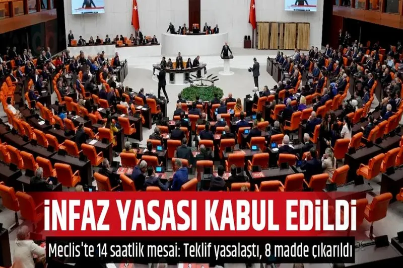 İnfaz yasası Meclis'ten geçti!