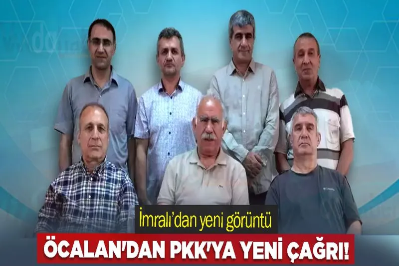 İmralı’dan yeni görüntü... Öcalan'dan PKK'ya yeni çağrı!