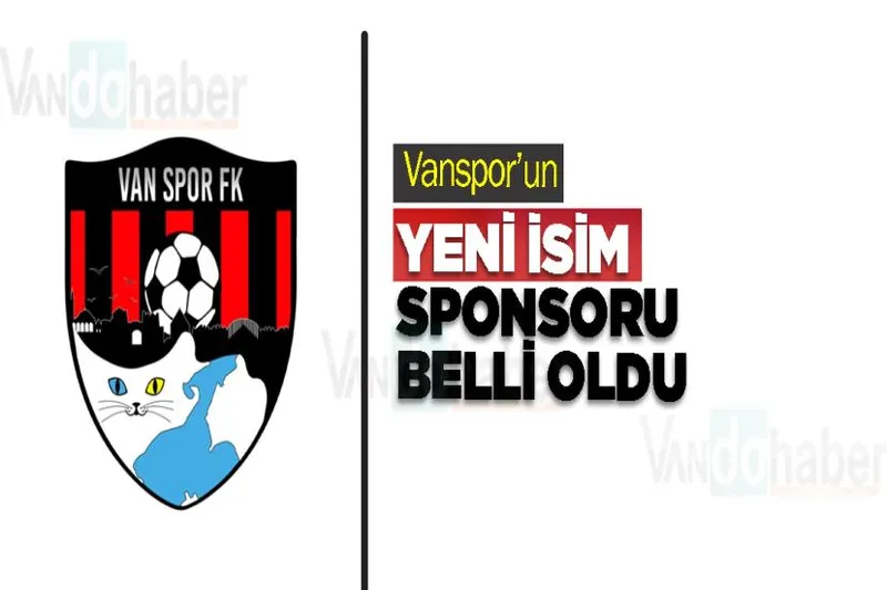 Vanspor’un Yeni isim sponsoru belli oldu