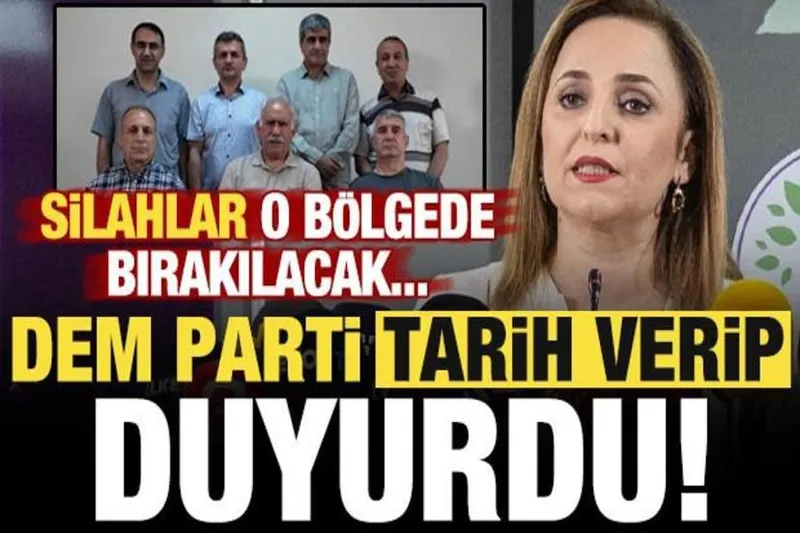 Son dakika: DEM Parti tarih verip duyurdu!