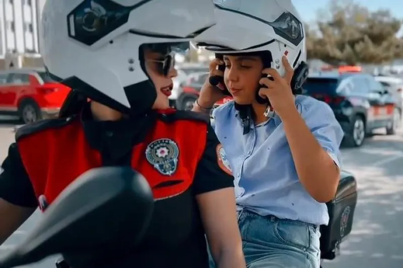 Vanlı kızın Hayalleri Polis Kaskında Gerçek Oldu