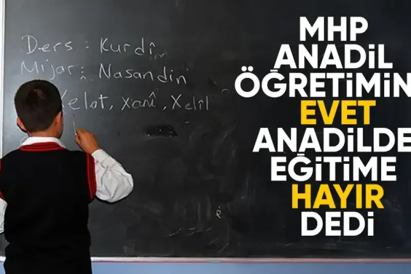 MHP'li Feti Yıldız'dan 'anadille eğitim' çıkışı