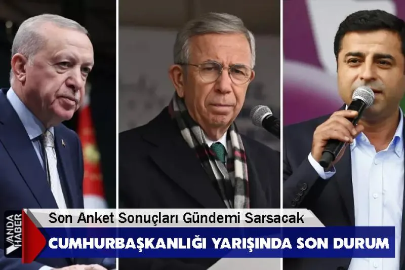 Son Anket Sonuçları Gündemi Sarsacak