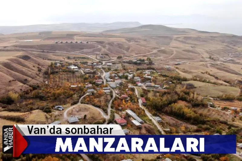 Van’da sonbahar manzaraları