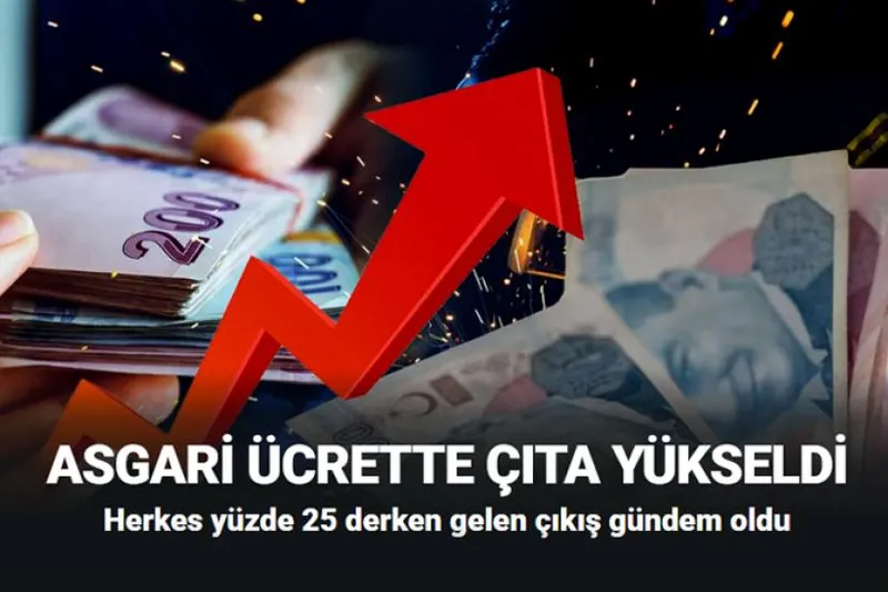 Asgari Ücrette Herkes Yüzde 25 Beklerken Gelen Çıkış Gündem Oldu