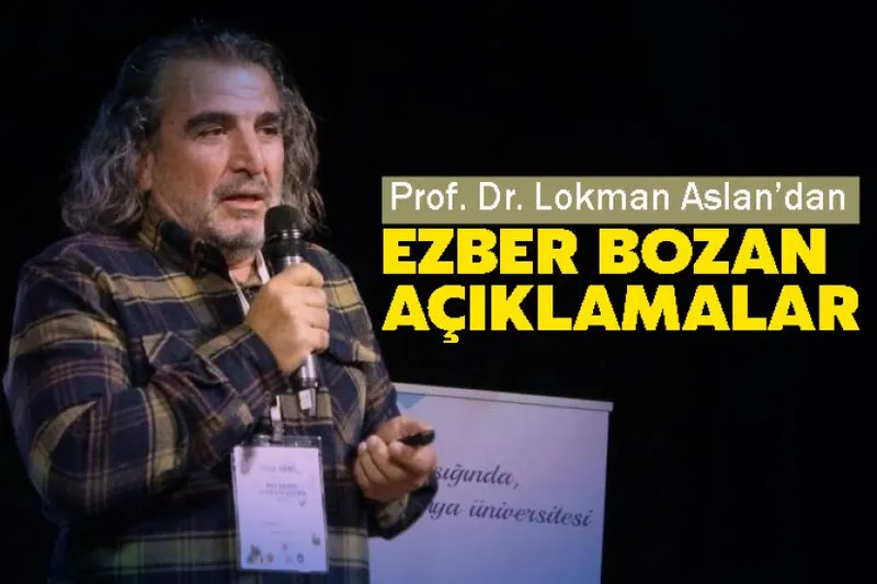 Aslan'dan ezber bozan açıklamalar