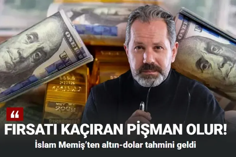 İslam Memiş'ten konuşulacak 2026 uyarısı: Altın alacaklar fırsatı kaçırmasın