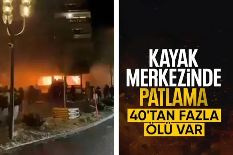 Kayak merkezinde patlama: Ölü ve yaralılar var