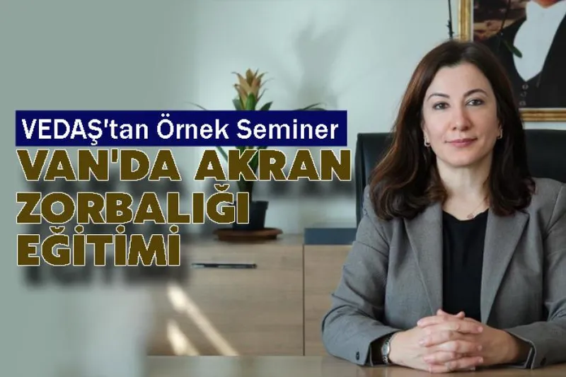 Van'da akran zorbalığı eğitimi