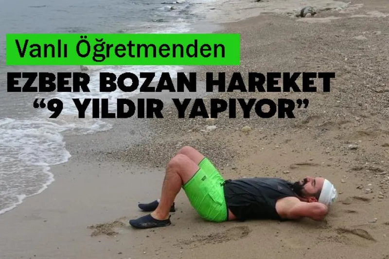 Vanlı Öğretmenden Ezber Bozan Hareket