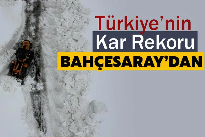 Türkiye’de kar rekoru Van'da