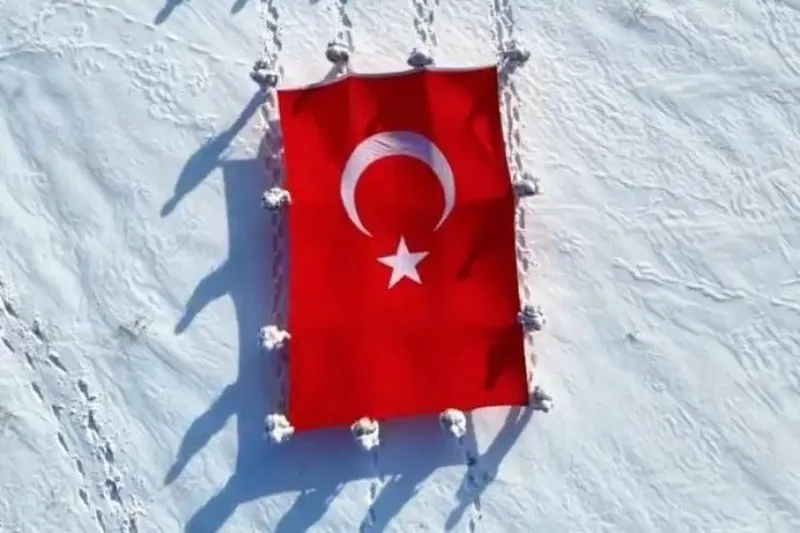 Van’da jandarma personelinden anlamlı yürüyüş