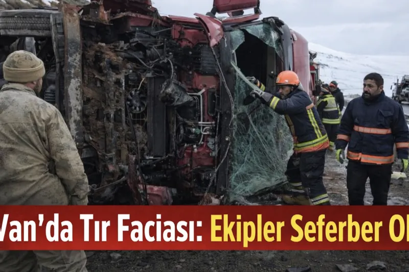 Van’da Tır Faciası: Ekipler Seferber Oldu