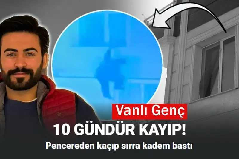Vanlı Genç Pencereden Kaçıp Sırra Kadem Bastı!
