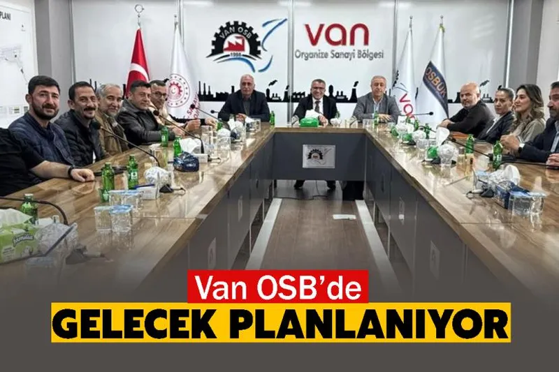 Başkan Memet Aslan sanayicilerle bir araya geldi