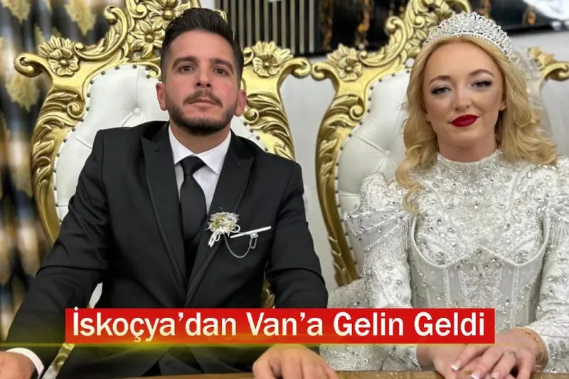 İskoçyalı geline Van usulü düğün