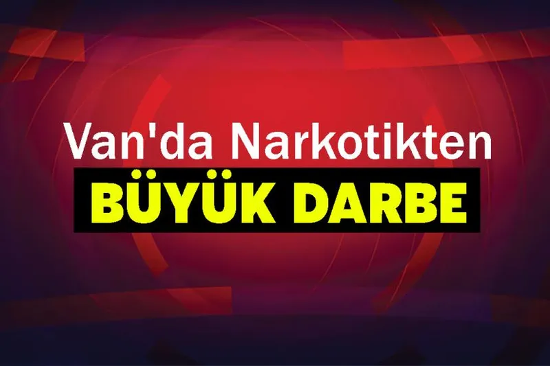Van’da durdurulan kamyondan 74 kilo uyuşturucu çıktı