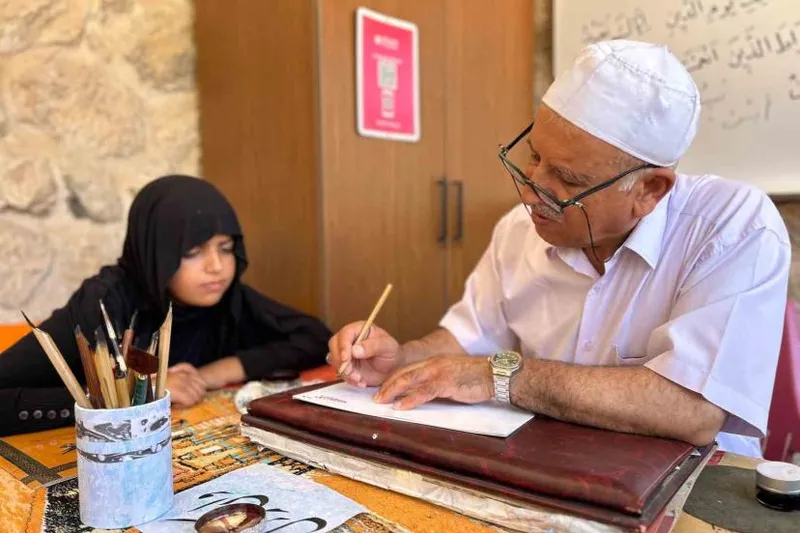 Yaz Kur’an kursunda manevi eğitim sanatla buluşuyor