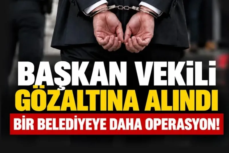 Bir Belediyeye rüşvet ve imar operasyonu