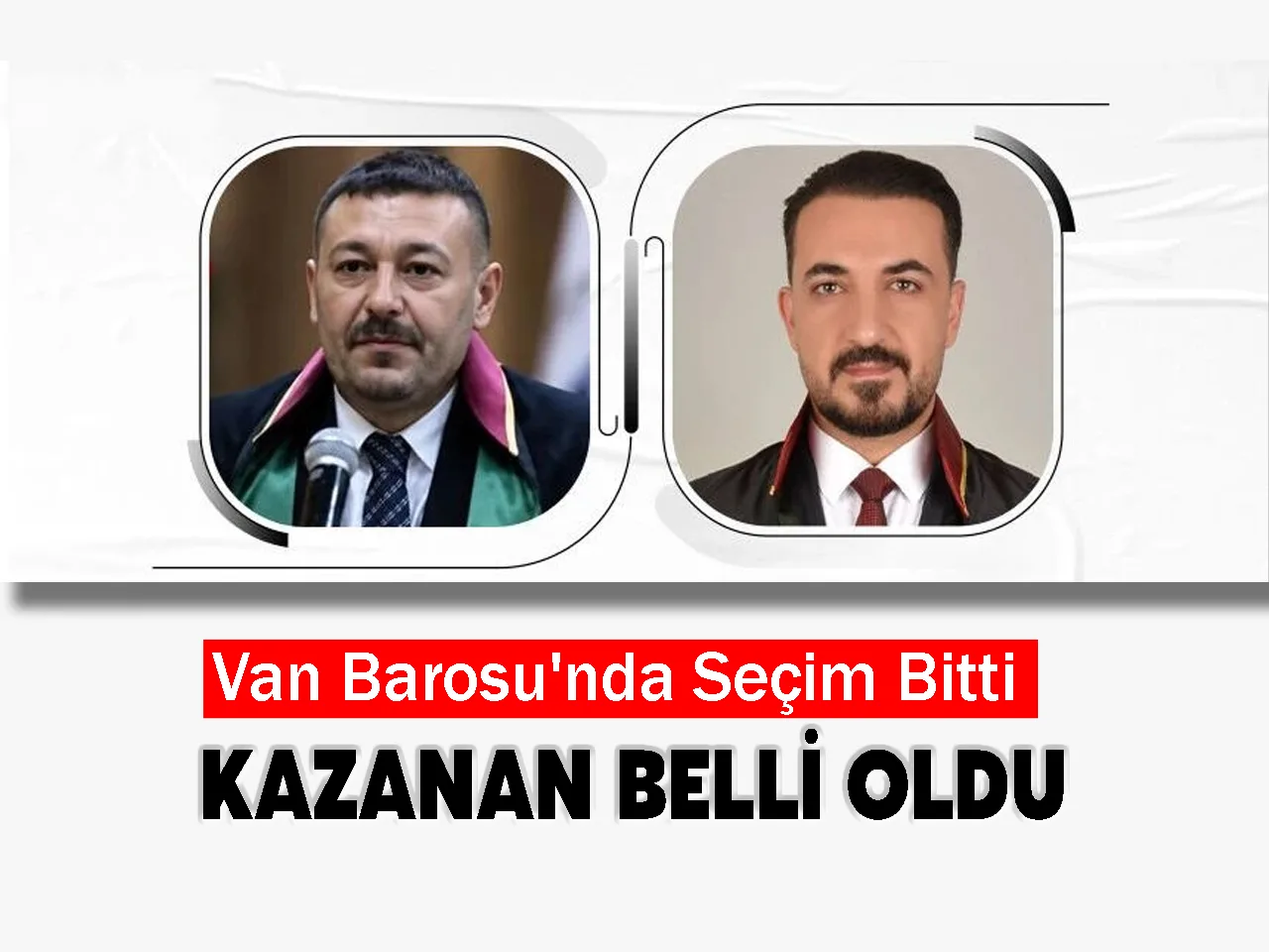 Van Barosu'nda Seçim Bitti Kazanan Belli Oldu