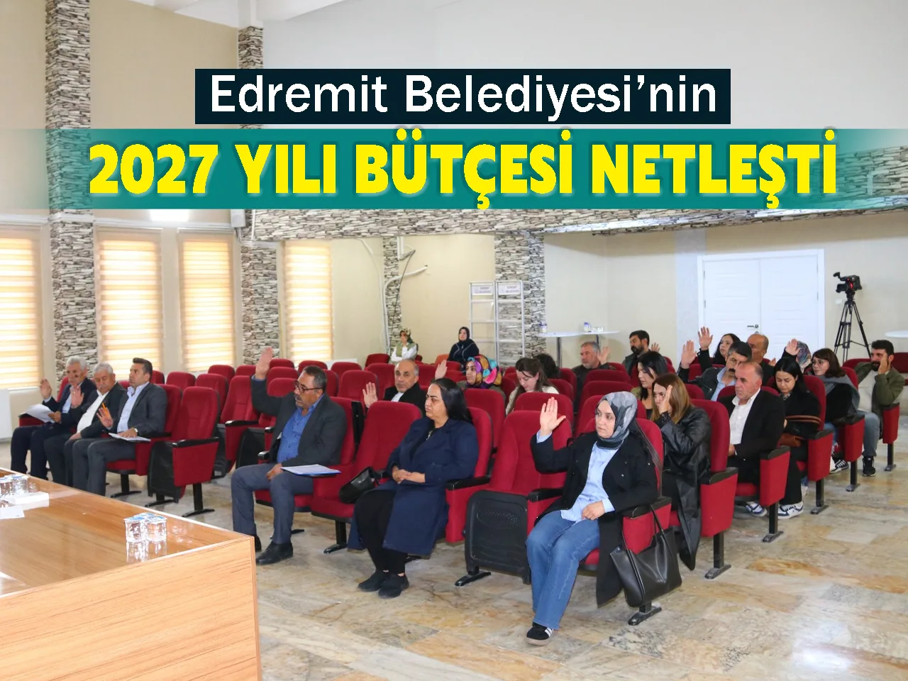 Edremit Belediyesi’nin 2027 yılı bütçesi Netleşti