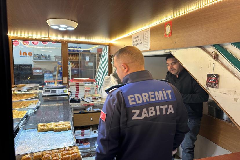 Edremit’te bayram denetimleri