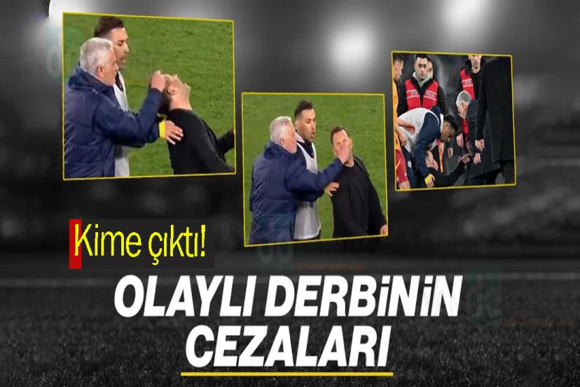 Olaylı Derbinin Ardından PFDK'dan Sert Cezalar