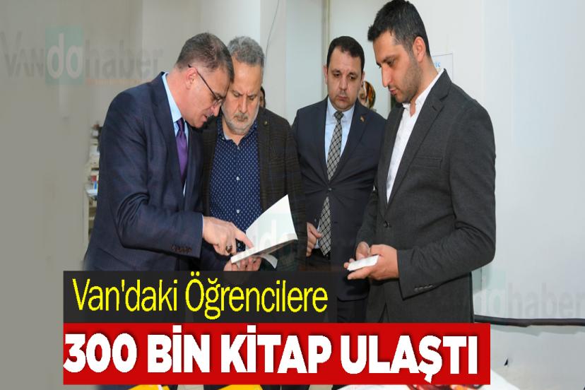 Van'daki Öğrencilere 300 Bin Kitap Ulaştı