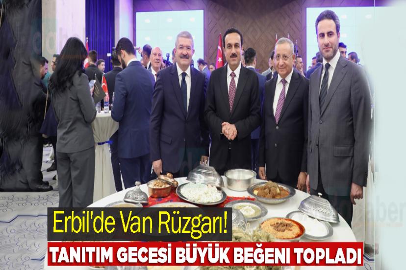 Erbil'de Van Esintisi! Tanıtım Gecesi Büyük Beğeni Topladı