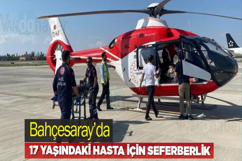 Bahçesaray’da 17 Yaşındaki Hasta İçin Seferberlik