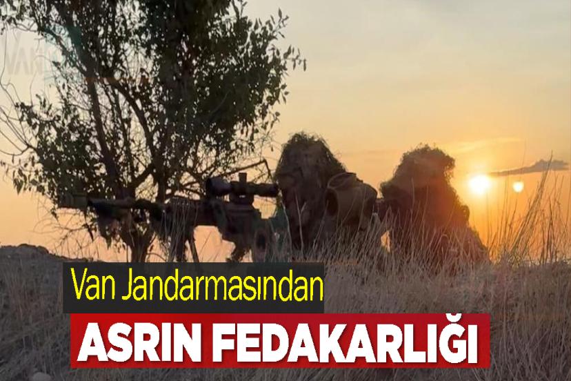 Van Jandarmasından Asrın Fedakarlığı