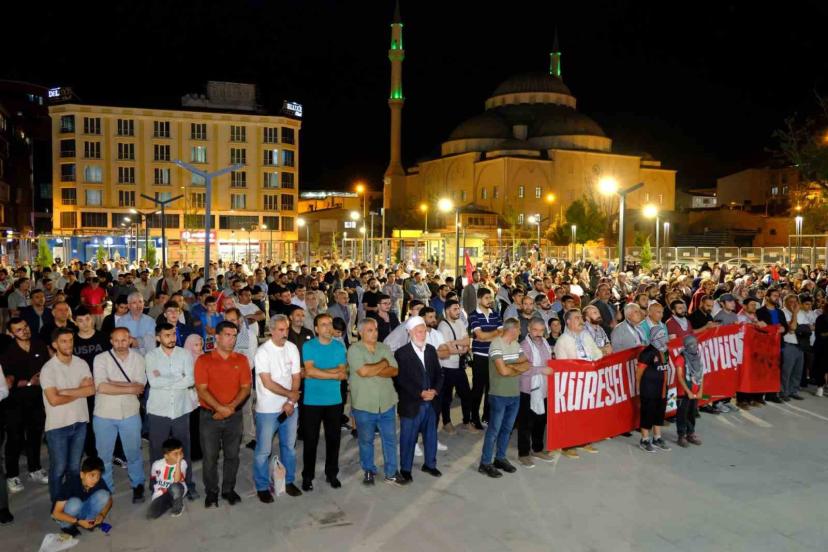 Van’da Gazze için küresel yürüyüş