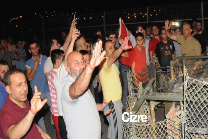 Şırnak'ta Cizre Köprüsü'nde Direniş
