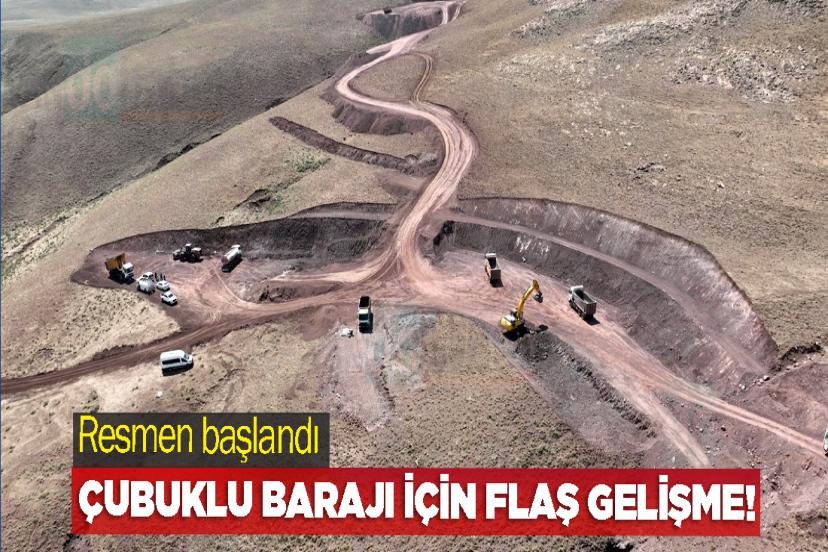 Çubuklu Barajı için flaş gelişme! Resmen başlandı