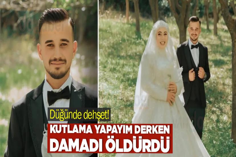 Düğünde dehşet! Kutlama yapayım derken damadı öldürdü