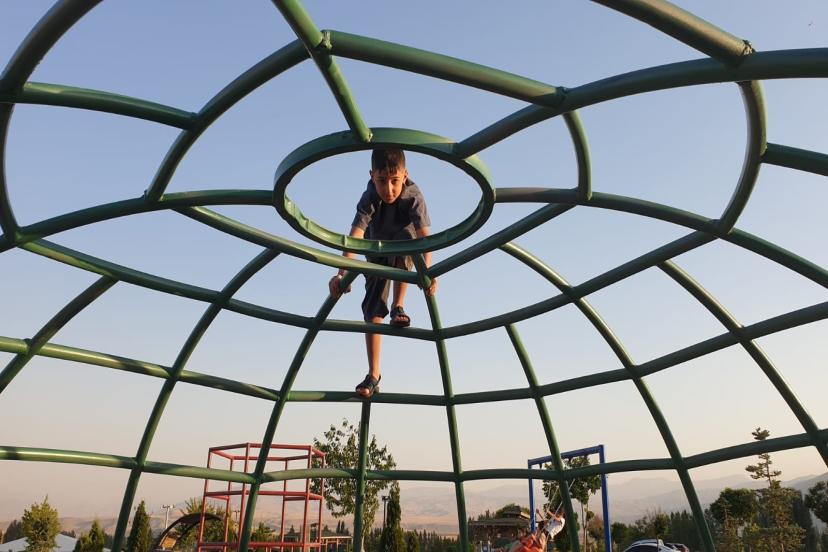 Başkale'de Doğal Kum Parkı Hizmete Girdi